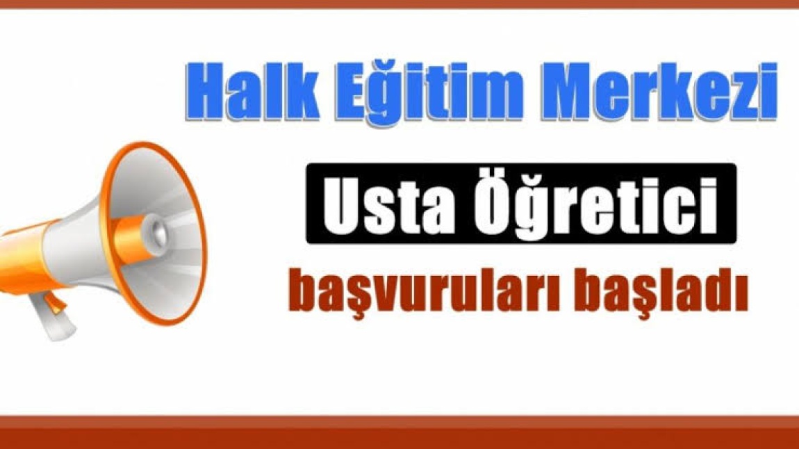 Usta Öğretici Başvuru Takvimi